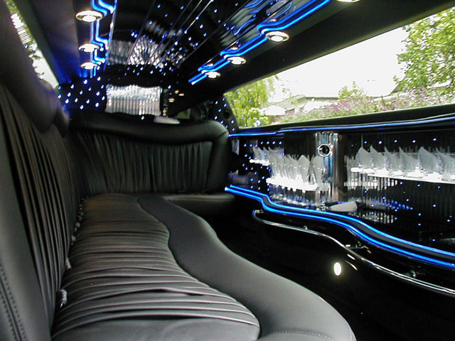 Inside the Chrysler 300 Limousine